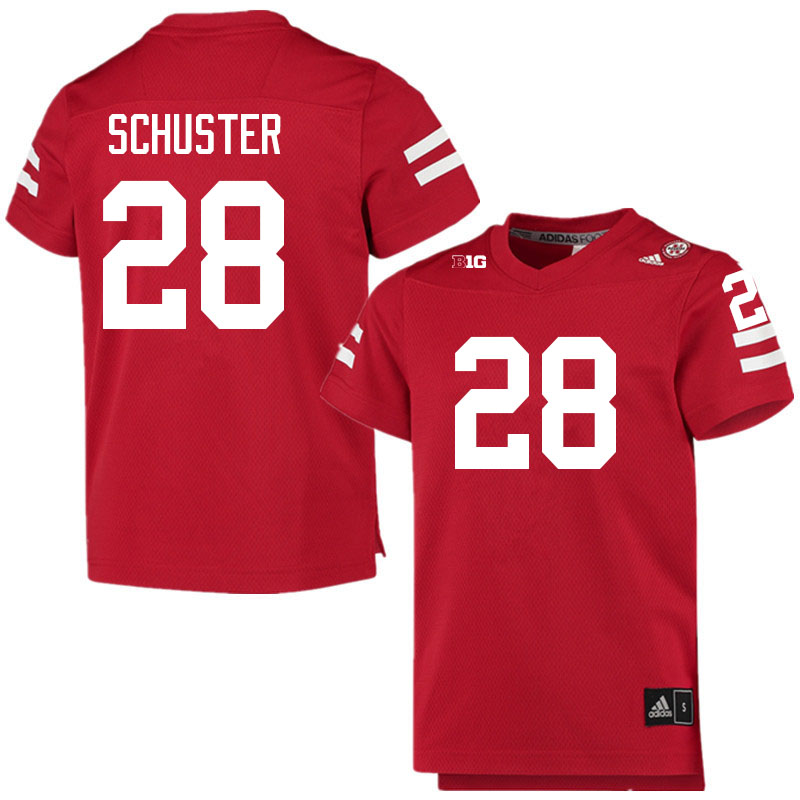 Men #28 Matthew Schuster Nebraska Cornhuskers College Football Jerseys Sale-Scarlet - Click Image to Close